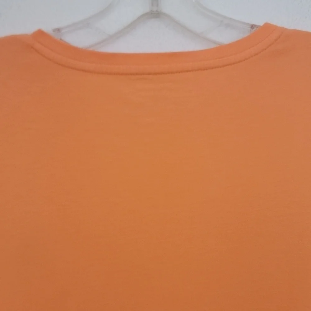 Ralph Lauren Polo Orange Short Sleeve Shirt Top M - Picture 11 of 12